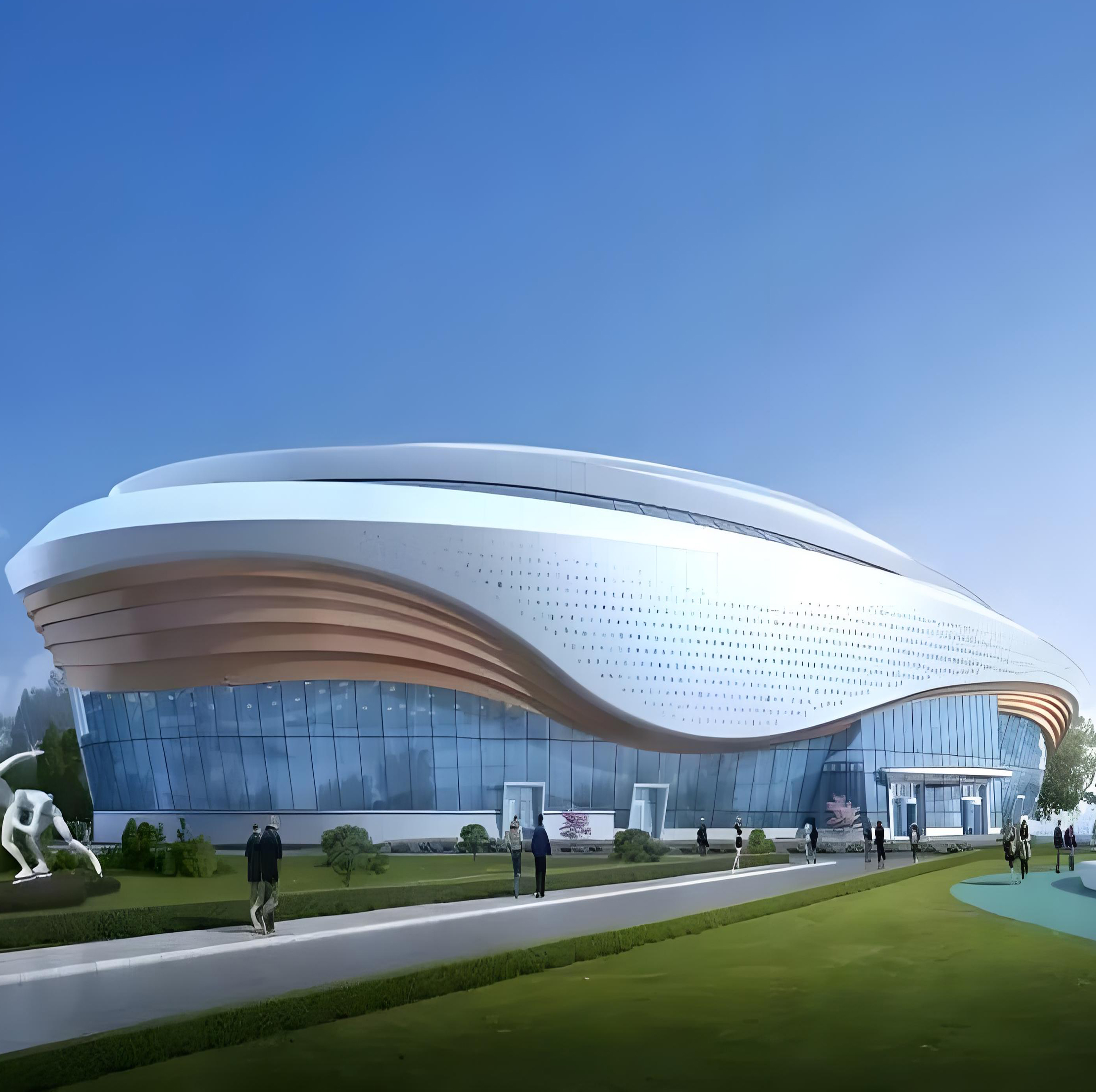 Gansu Lintao Skating Hall exte