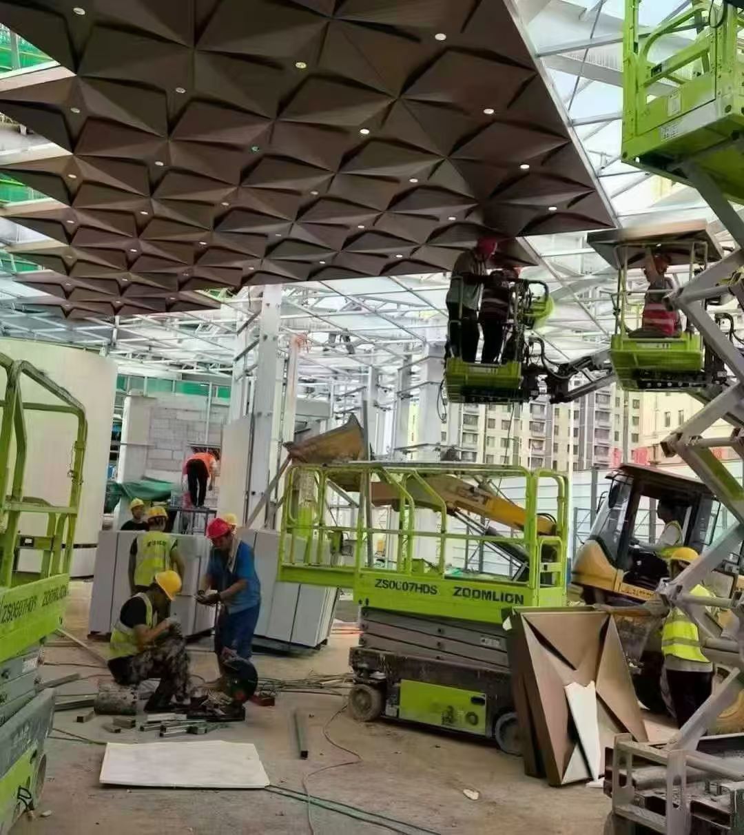 Starry Sky Aluminum Ceiling – Production Process and Installation Procedure